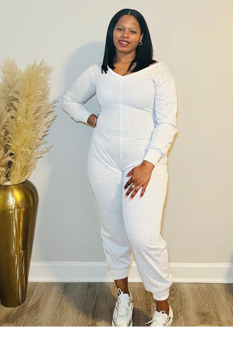 One piece sweater jumpsuit